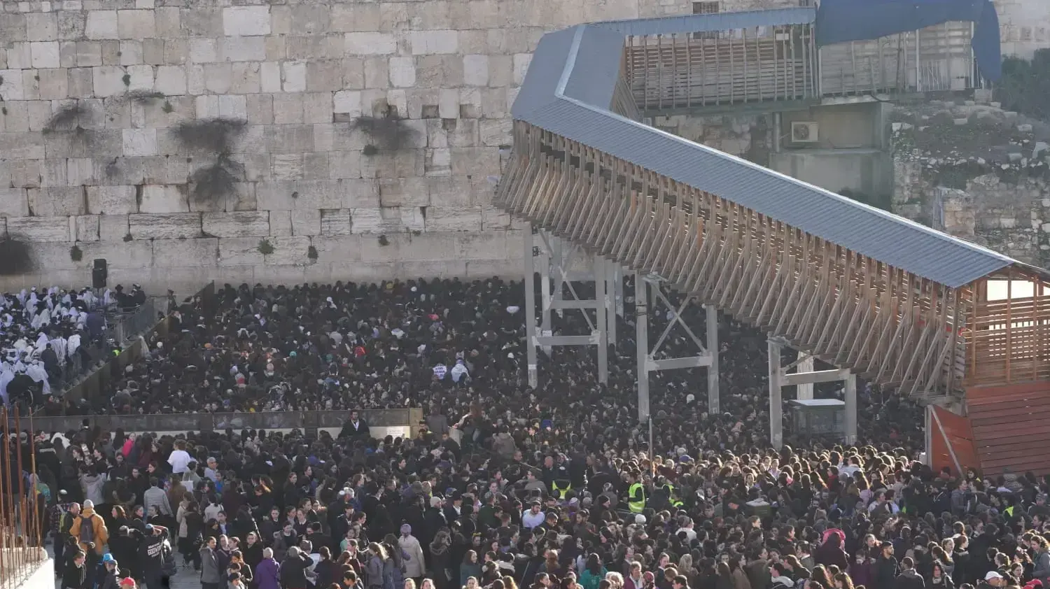 נשות הכותל, חרדים, תפילת בוקר 8 מרץ 2019 נשות הכותל, חרדים, תפילת בוקר 8 מרץ 2019