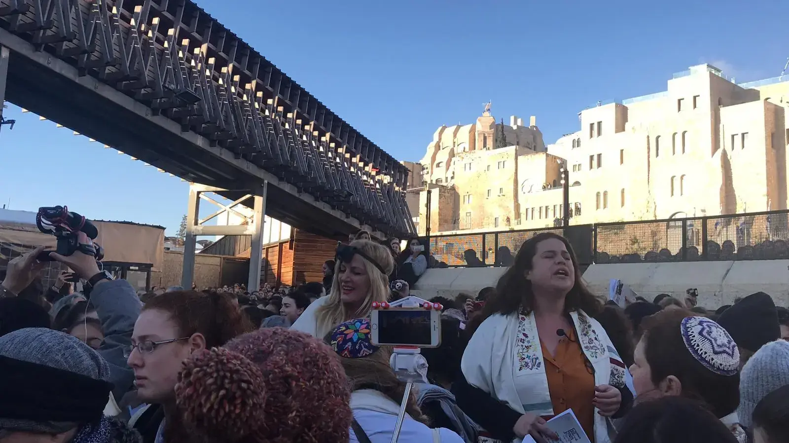 נשות הכותל, חרדים, תפילת בוקר 8 מרץ 2019