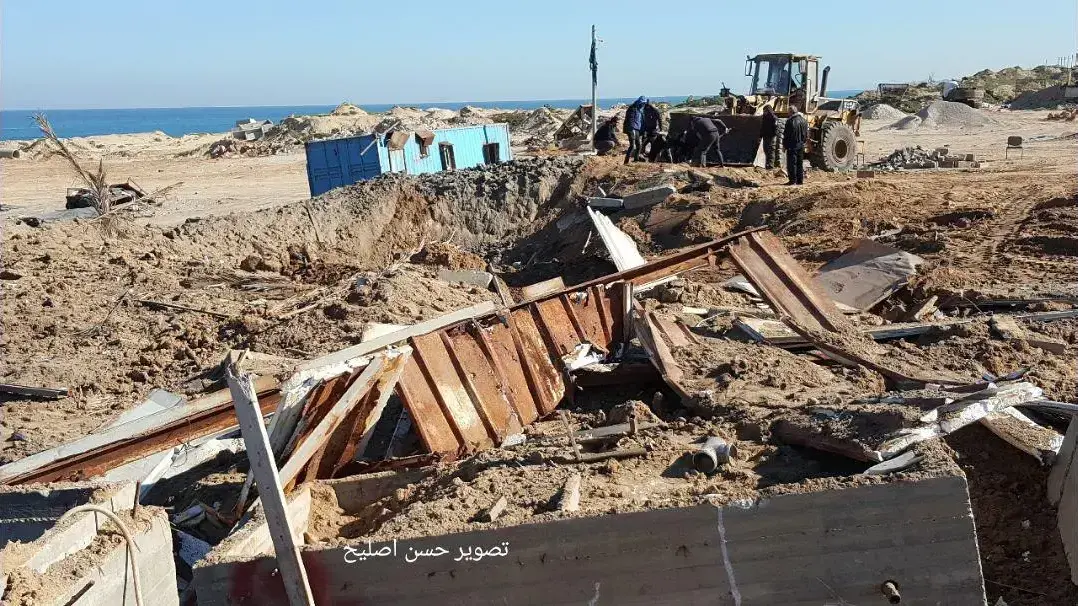 תוצאות תקיפת צה"ל בחאן יונס ברצועת עזה 9.3.19 תוצאות תקיפת צה"ל בחאן יונס ברצועת עזה 9.3.19