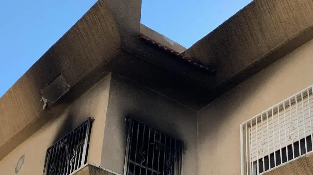 הוסטל "בית זלמן" שהוצת בקריית אתא, 9 במרץ 2019 הוסטל "בית זלמן" שהוצת בקריית אתא, 9 במרץ 2019