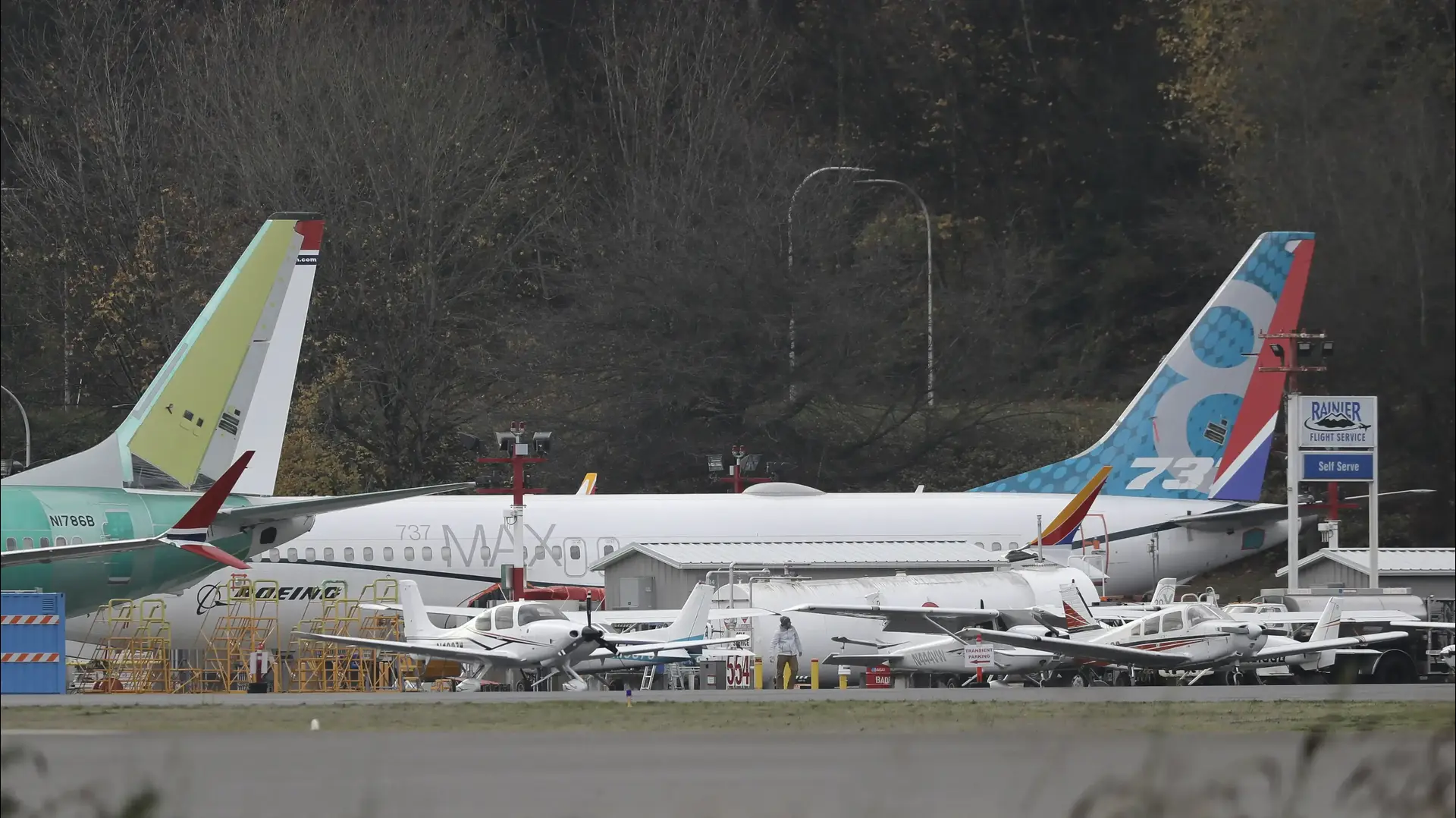 מטוס בואינג 737 MAX 8 ברנטון, וושינגטון מטוס בואינג 737 MAX 8 ברנטון, וושינגטון