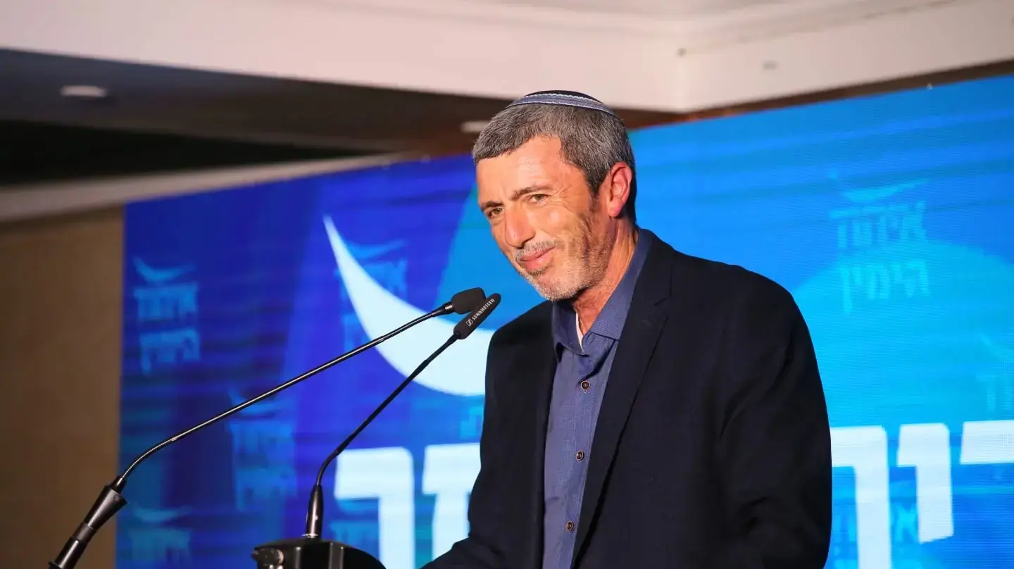 יו"ר הבית היהודי רפי פרץ בערב השקת קמפיין איחוד מפלגות הימין - 11 מרץ 2019 יו"ר הבית היהודי רפי פרץ בערב השקת קמפיין איחוד מפלגות הימין - 11 מרץ 2019