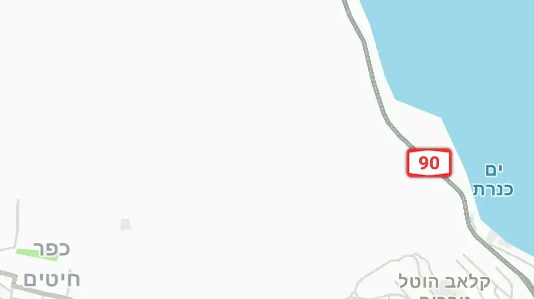 מיקום תאונה קטלנית בכביש 77 ביציאה מטבריה - 12 למרץ 2019 מיקום תאונה קטלנית בכביש 77 ביציאה מטבריה - 12 למרץ 2019
