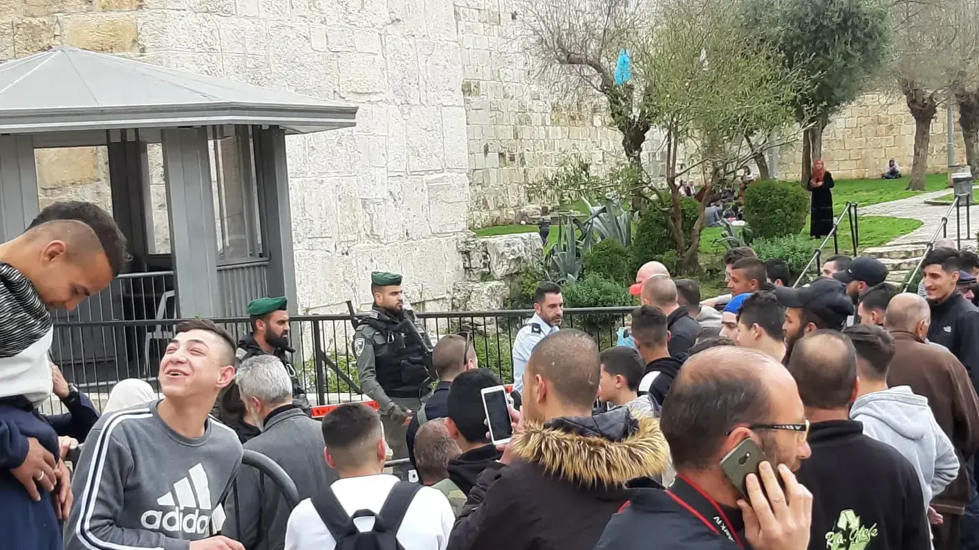 שער שכם 12 במרץ 2019 שער שכם 12 במרץ 2019