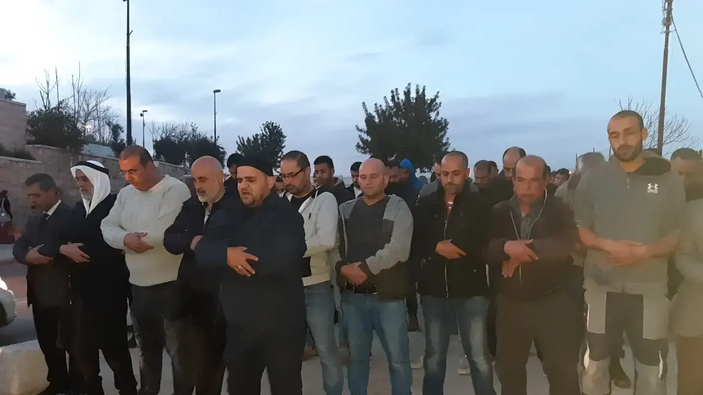 מתפללים מחוץ להר הבית 12 במרץ 2019 מתפללים מחוץ להר הבית 12 במרץ 2019