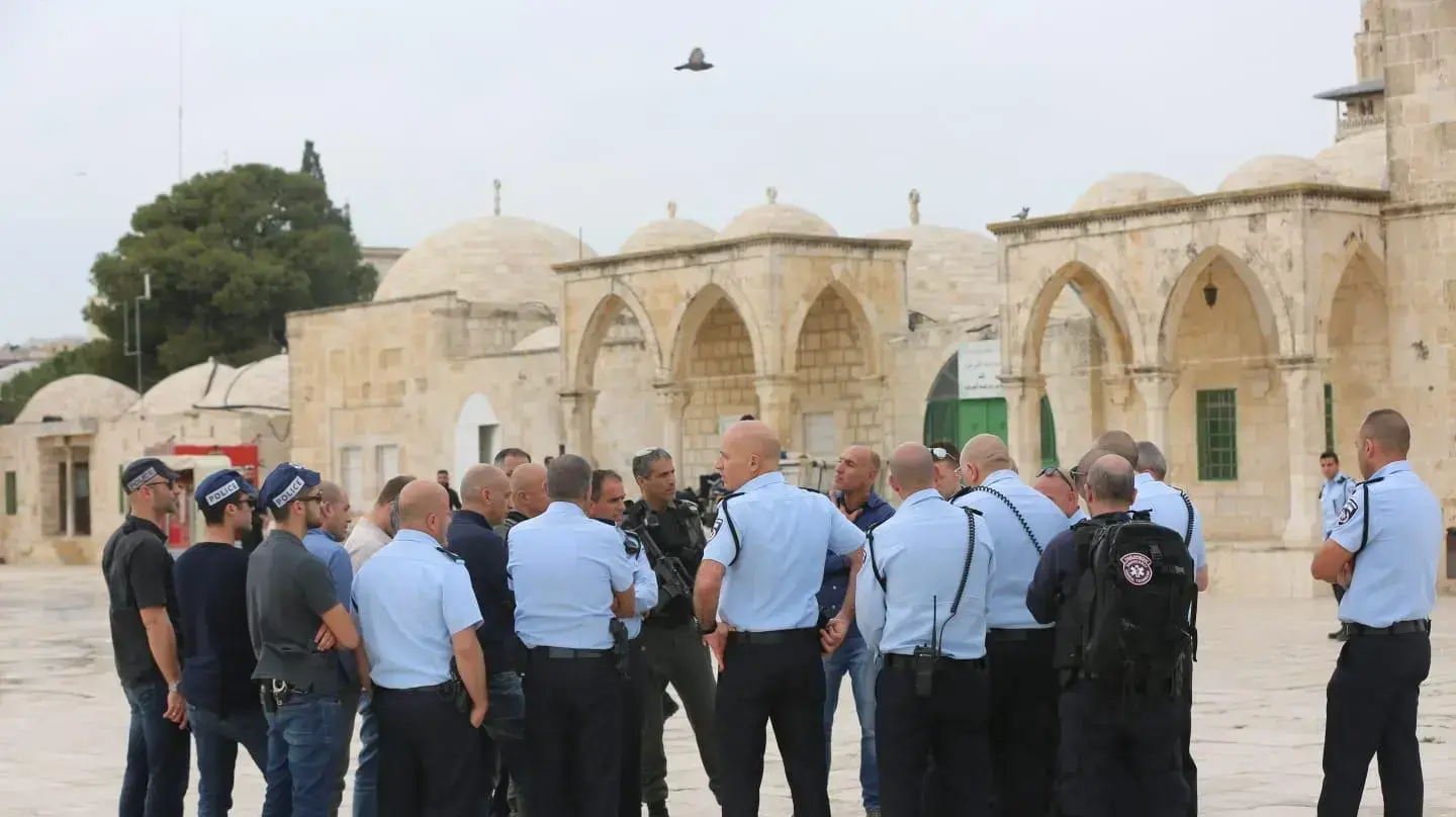 כוחות משטרה ברחבת הר הבית 12 במרץ 2019 כוחות משטרה ברחבת הר הבית 12 במרץ 2019
