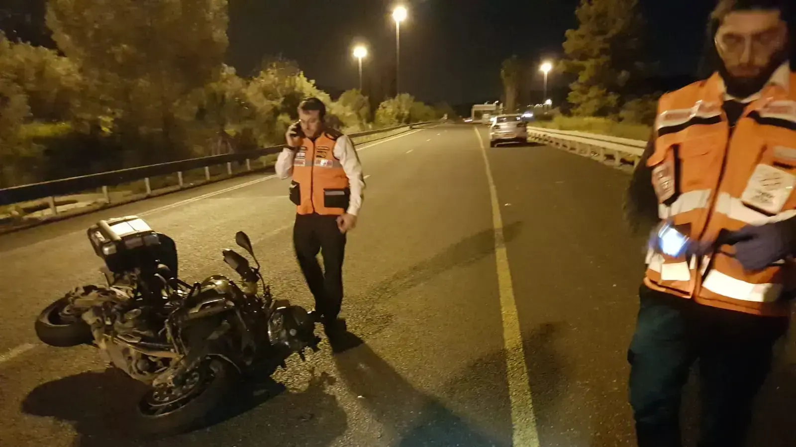 תאונה סמוך למחלף שער הגיא 12 במרץ 2019 