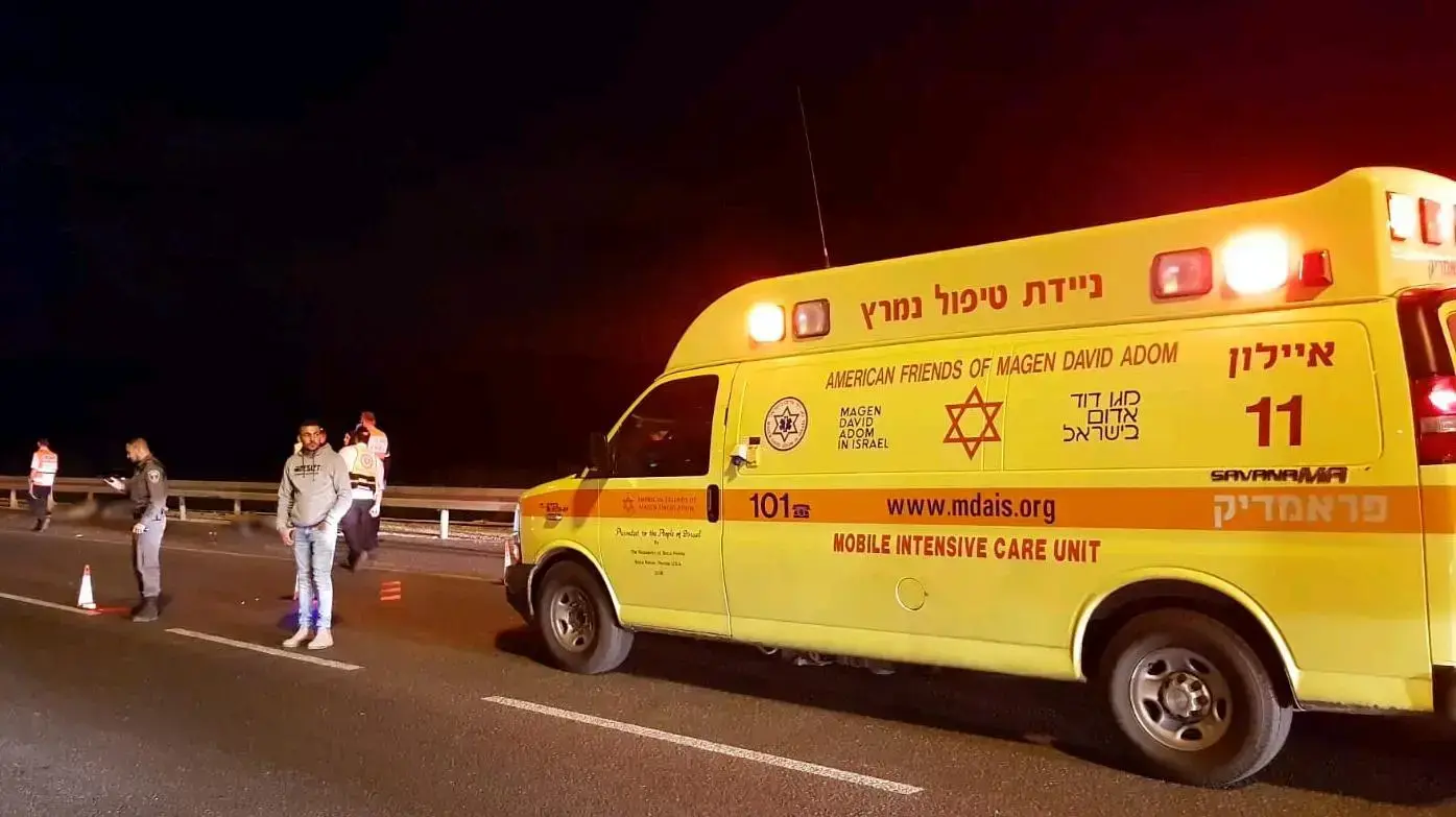 תאונה סמוך למחלף שער הגיא 12 במרץ 2019 תאונה סמוך למחלף שער הגיא 12 במרץ 2019