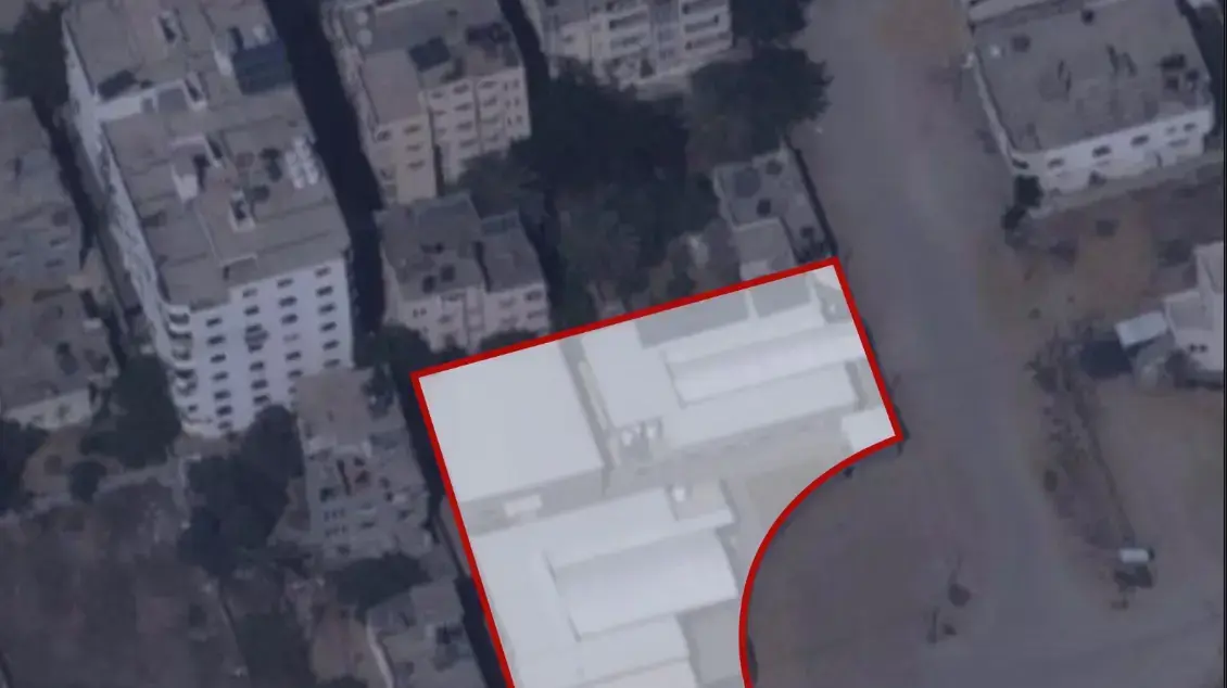 מתחם מטה הגדה של ארגון הטרור חמאס בשכונת רימל