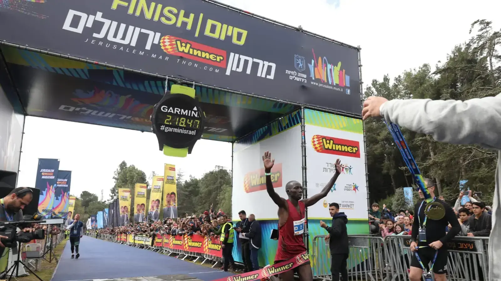הרץ הקנייתי רונאלד קימלי קורגט, זוכה מרתון ירושלים הרץ הקנייתי רונאלד קימלי קורגט, זוכה מרתון ירושלים