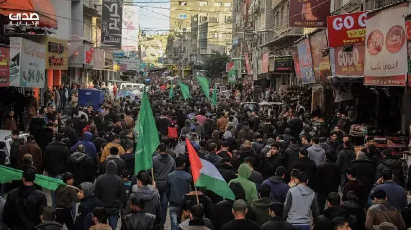 הפגנה בעזה נגד יוקר המחייה שבת 16 במרץ 2019