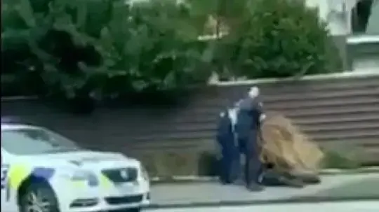 רגעי המעצר של המחבל, ניו זילנד, 15 במרץ 2019
