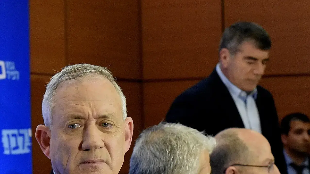 מסע"ת כחול לבן בהובלת המועמד לראשות הממשלה בני גנץ, גני התערוכה, תל אביב 18 במרץ 2019 מסע"ת כחול לבן בהובלת המועמד לראשות הממשלה בני גנץ, גני התערוכה, תל אביב 18 במרץ 2019