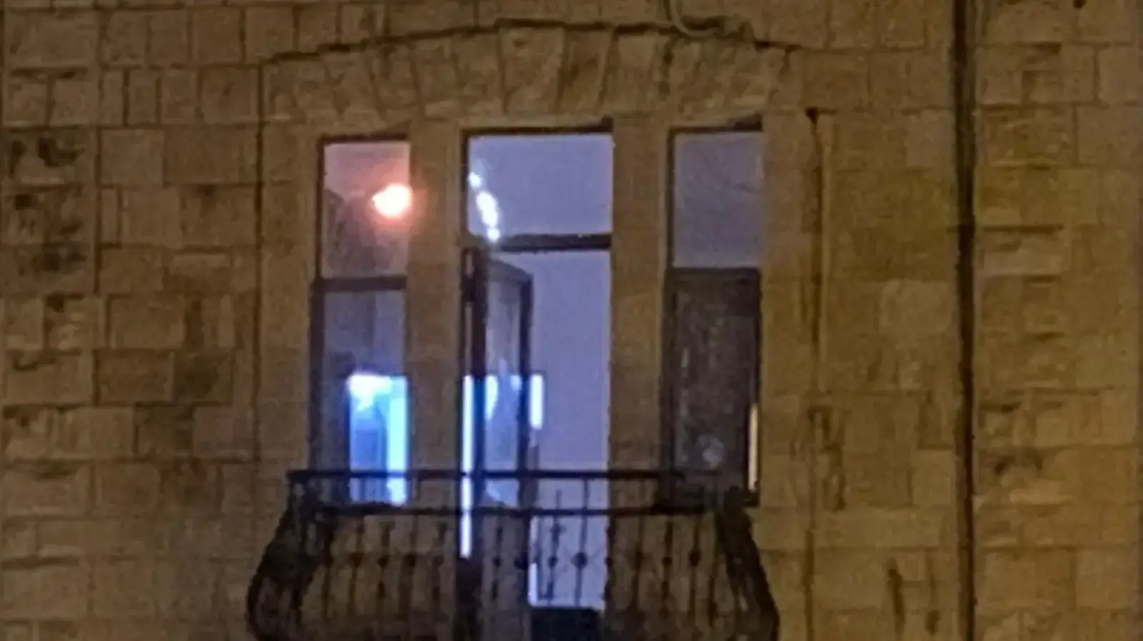 זירת רצח כפול בחיפה בה נמצאו שני גברים בשנות ה50 לחיים ב-18 במרץ 2019
