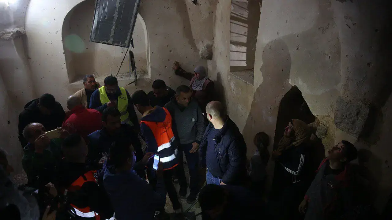 הבית בו התבצר ונתפס המחבל מאריאל, 20 במרץ 2019 הבית בו התבצר ונתפס המחבל מאריאל, 20 במרץ 2019