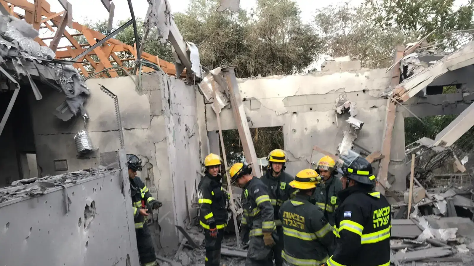 פגיעה ישירה של רקטה בקיבוץ משמרת, 25 במרץ 2019 פגיעה ישירה של רקטה בקיבוץ משמרת, 25 במרץ 2019