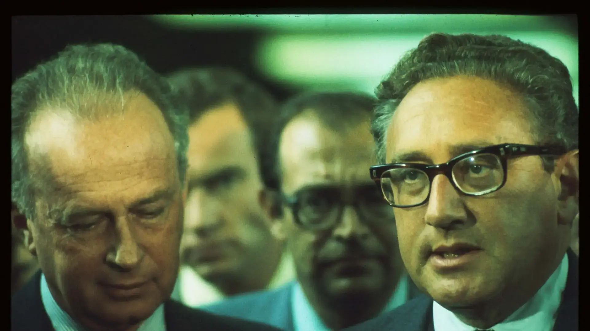יצחק רבין הנרי קיסינג'ר וושינגטון 1975 כתבת 40 שנה הסכם שלום עם מצרים יצחק רבין הנרי קיסינג'ר וושינגטון 1975 כתבת 40 שנה הסכם שלום עם מצרים