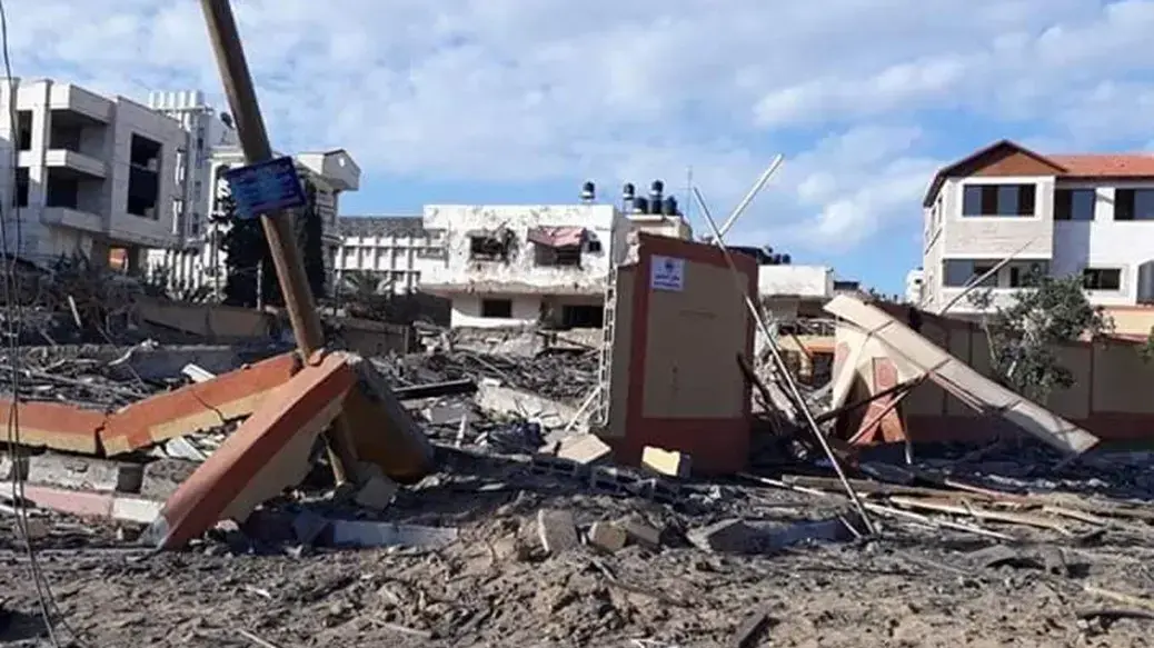 משרדו של ראש הלשכה המדינית של חמאס, איסמעיל הנייה שהופץ על - ידי חיל האוויר 26 במרץ 2019 משרדו של ראש הלשכה המדינית של חמאס, איסמעיל הנייה שהופץ על - ידי חיל האוויר 26 במרץ 2019