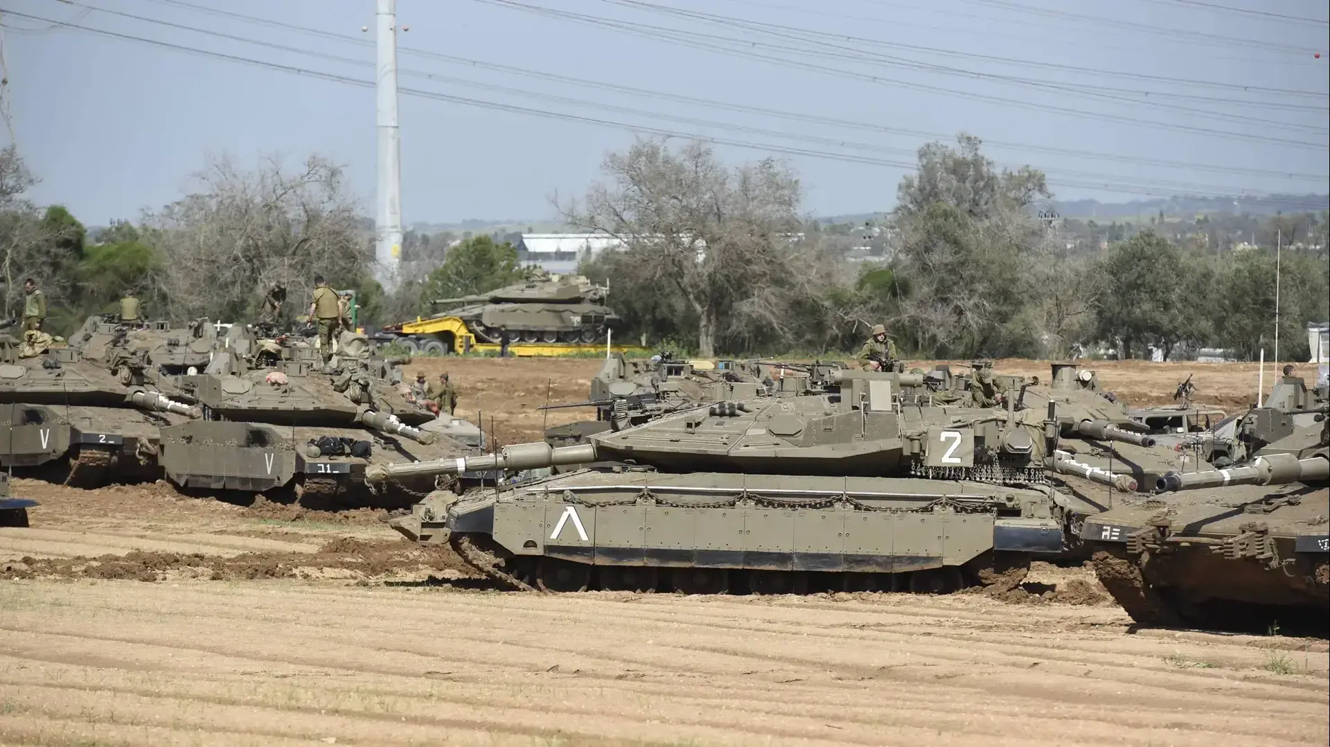 פריסת טנקים בגבול עזה 26 במרץ 2019 פריסת טנקים בגבול עזה 26 במרץ 2019