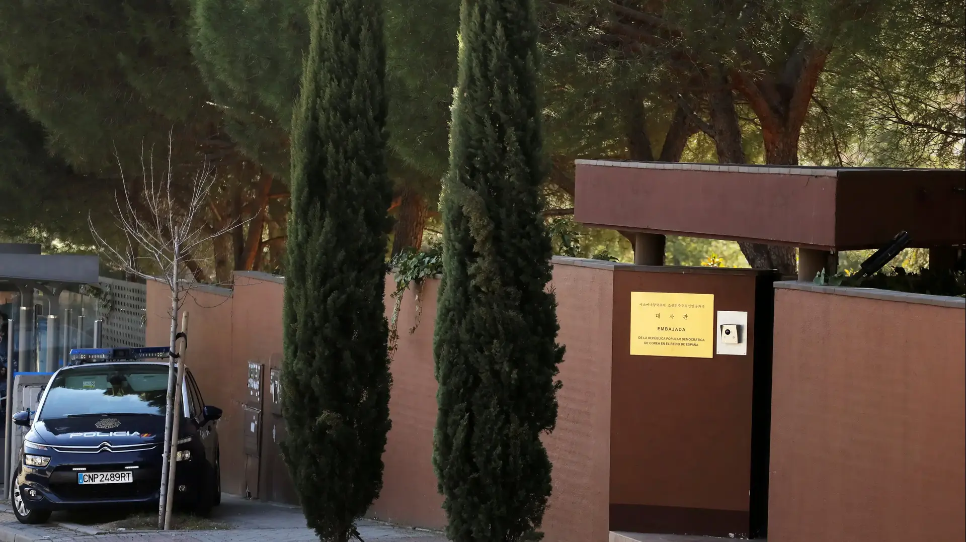 שגרירות קוריאה הצפונית במדריד, 28 בפברואר 2019

