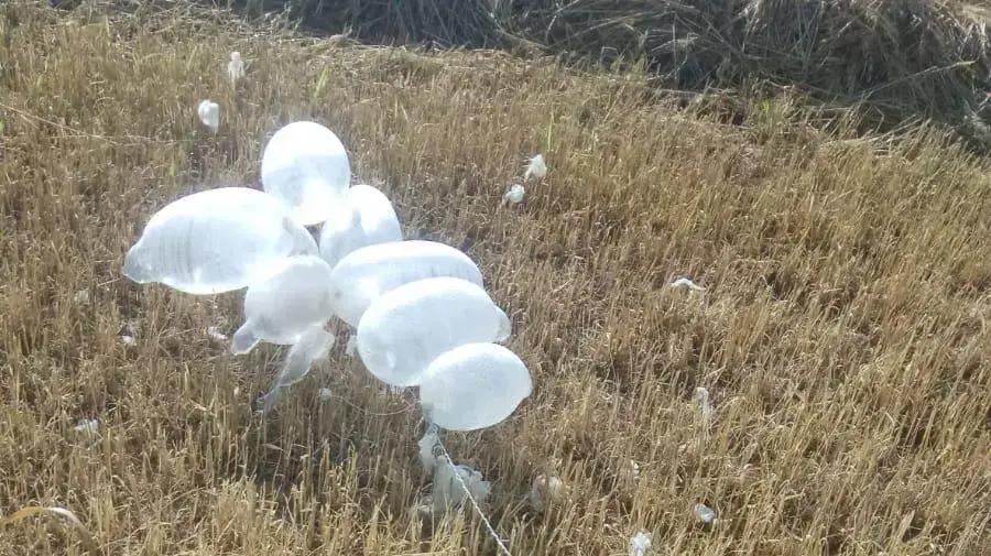 צרור בלונים עם חפץ חשוד מחוץ לאחד הישובים באשכול 28 במרץ 2019 צרור בלונים עם חפץ חשוד מחוץ לאחד הישובים באשכול 28 במרץ 2019