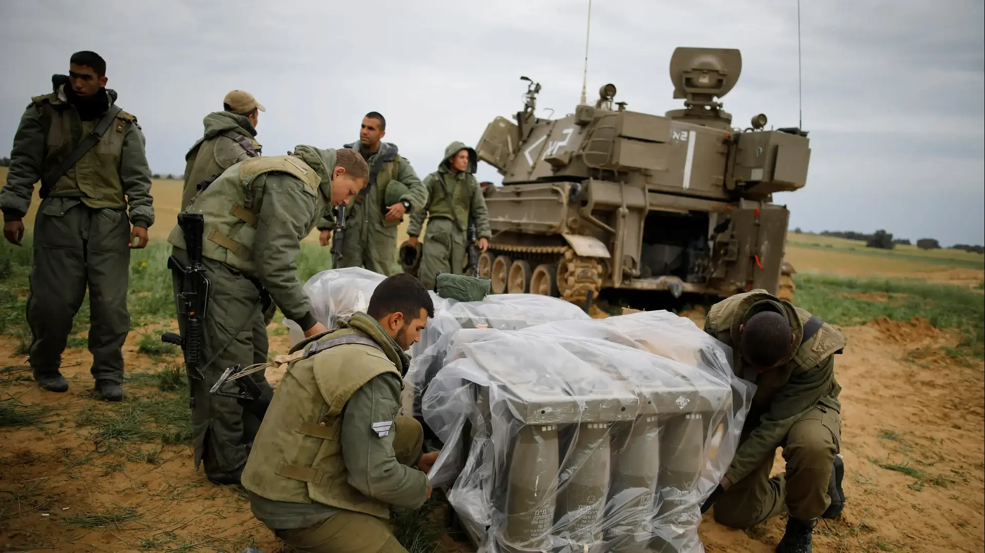 היערכות צה"ל בגבול רצועת עזה, 29 במרץ 2019 היערכות צה"ל בגבול רצועת עזה, 29 במרץ 2019