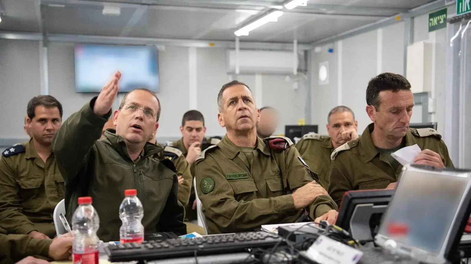 הרמטכ"ל אביב כוכבי בסיור בגבול עזה לקראת צעדות השיבה - 29 מרץ 2019