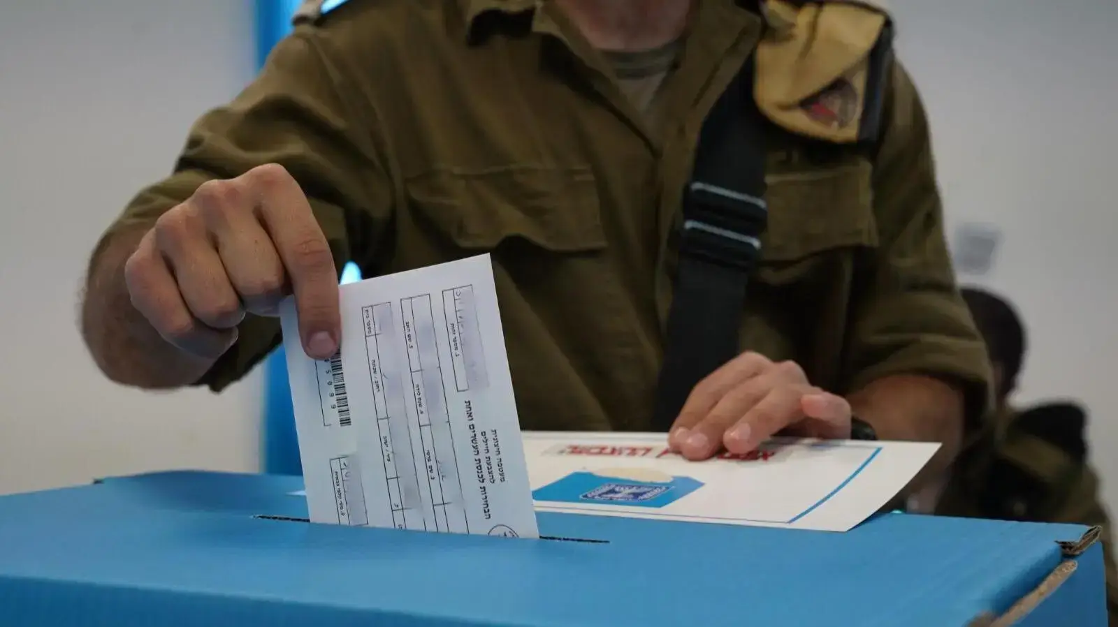 נפתחו הקלפיות בבסיסי צה''ל לבחירות 2019

