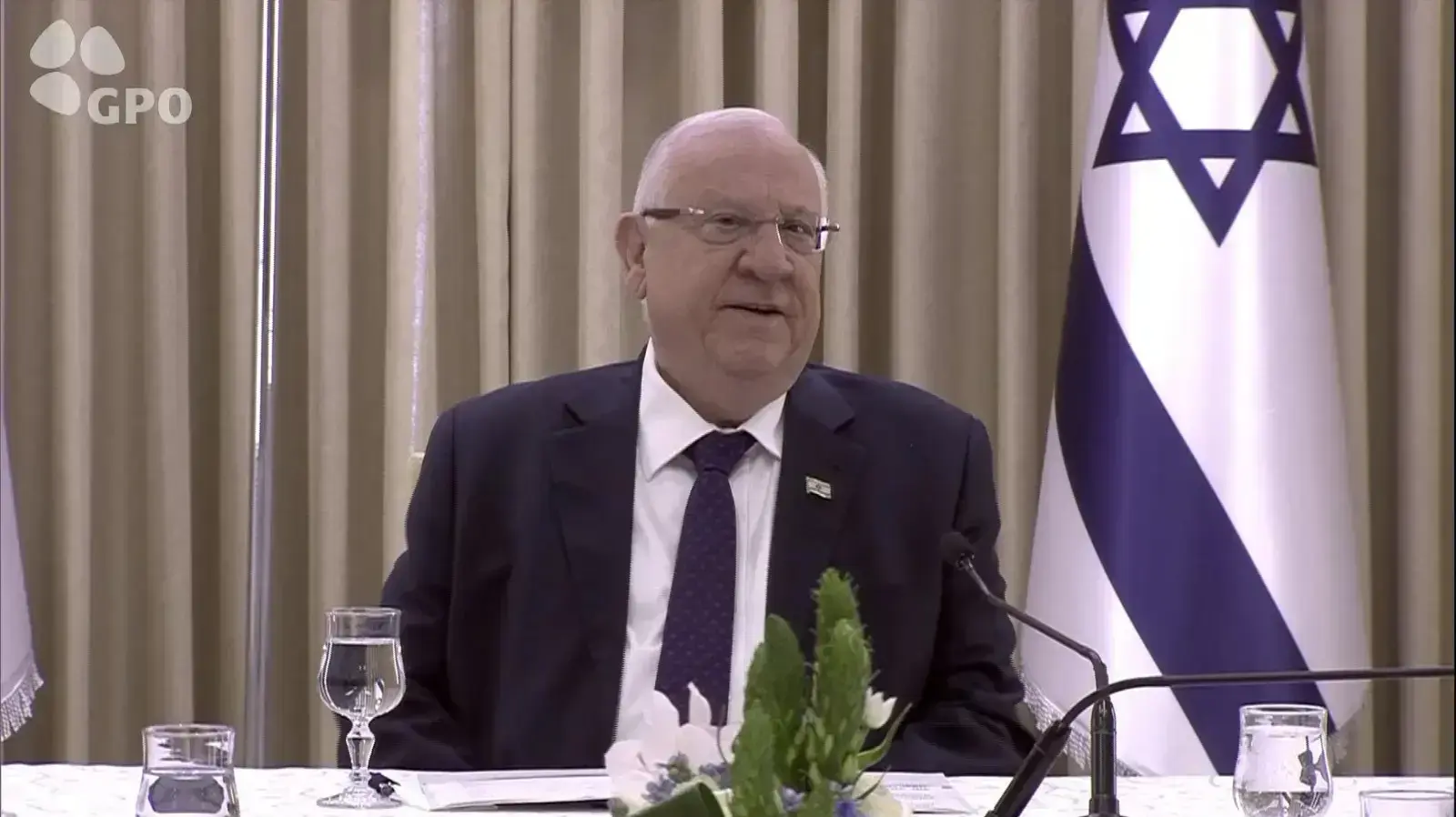 נציגי סיעת הליכוד בסבב ההתייעצויות עם נשיא המדינה רובי ריבלין , אפריל 2019