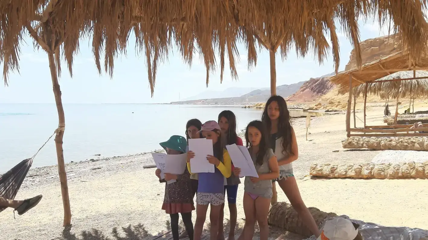 ישראלים בסיני במהלך חופשת הפסח ישראלים בסיני במהלך חופשת הפסח