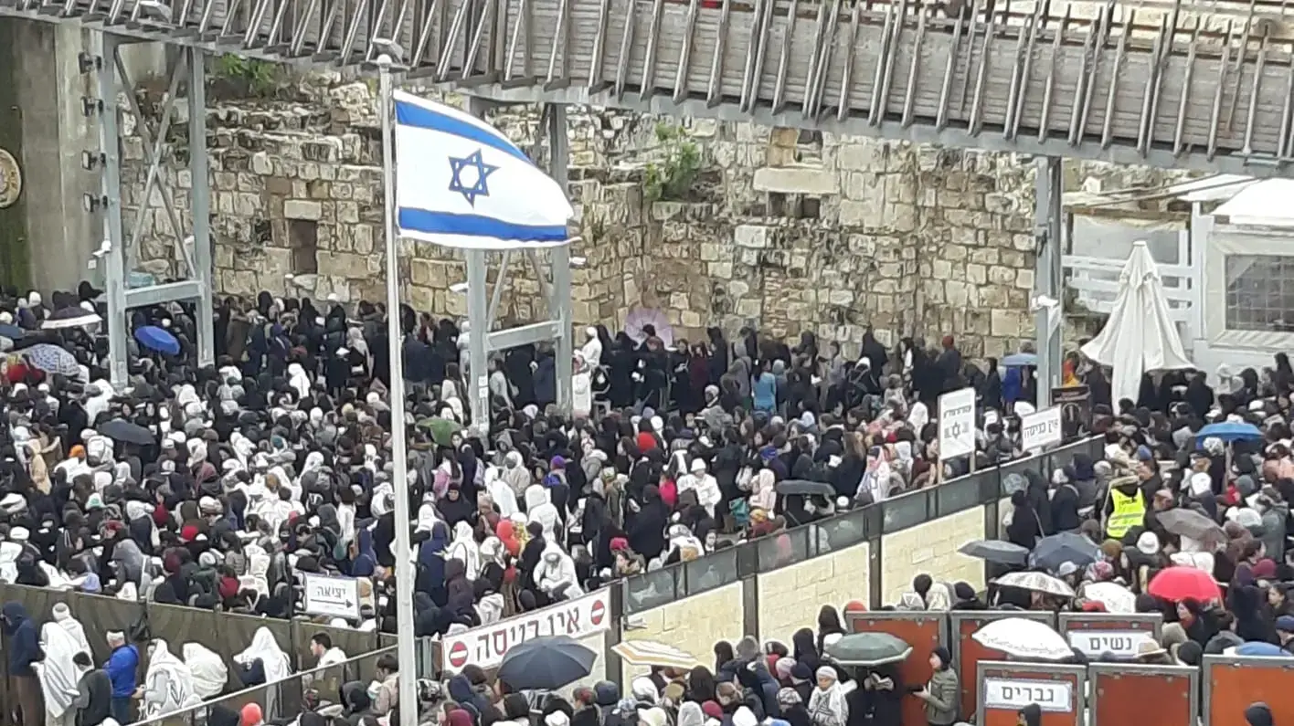 ברכת כוהנים בכותל , 22 באפריל 2019 ברכת כוהנים בכותל , 22 באפריל 2019