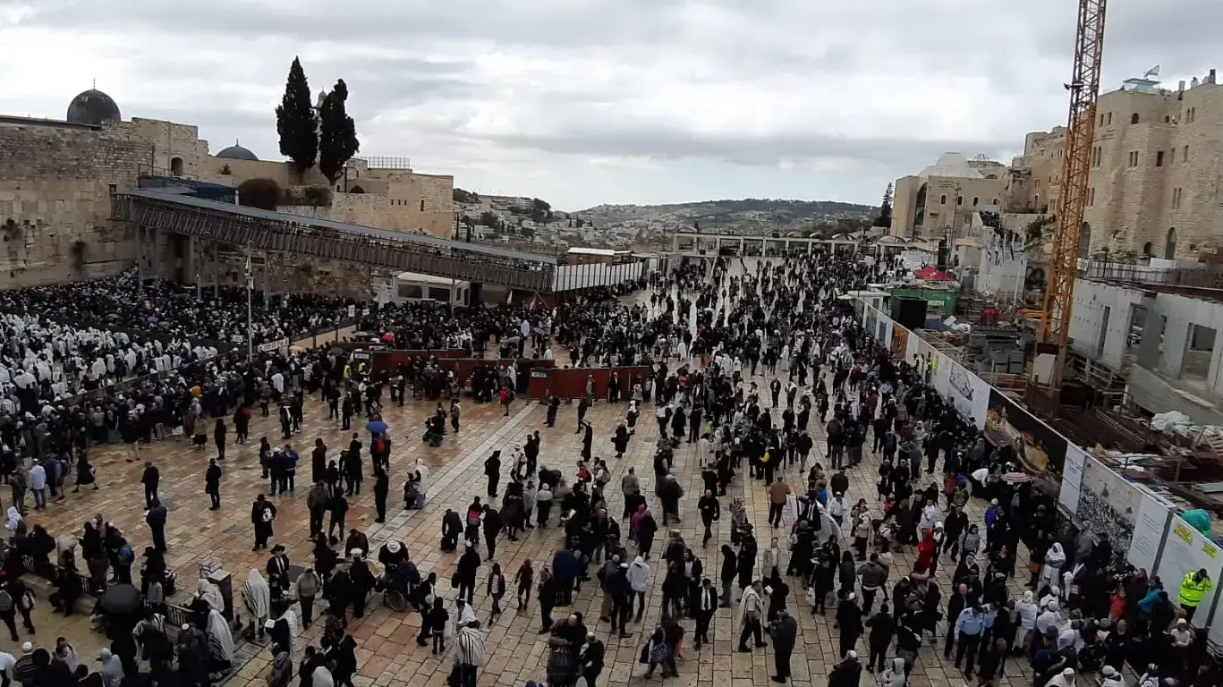 ברכת כוהנים בכותל , 22 באפריל 2019 ברכת כוהנים בכותל , 22 באפריל 2019