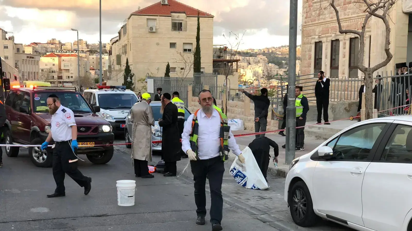 חיים ברנשטיין, שכל את בתו בתאונת דרכים בביתר עילית, סייע בתאונה בה נהרג ברוך ילד בן 3, 22 באפריל 2019