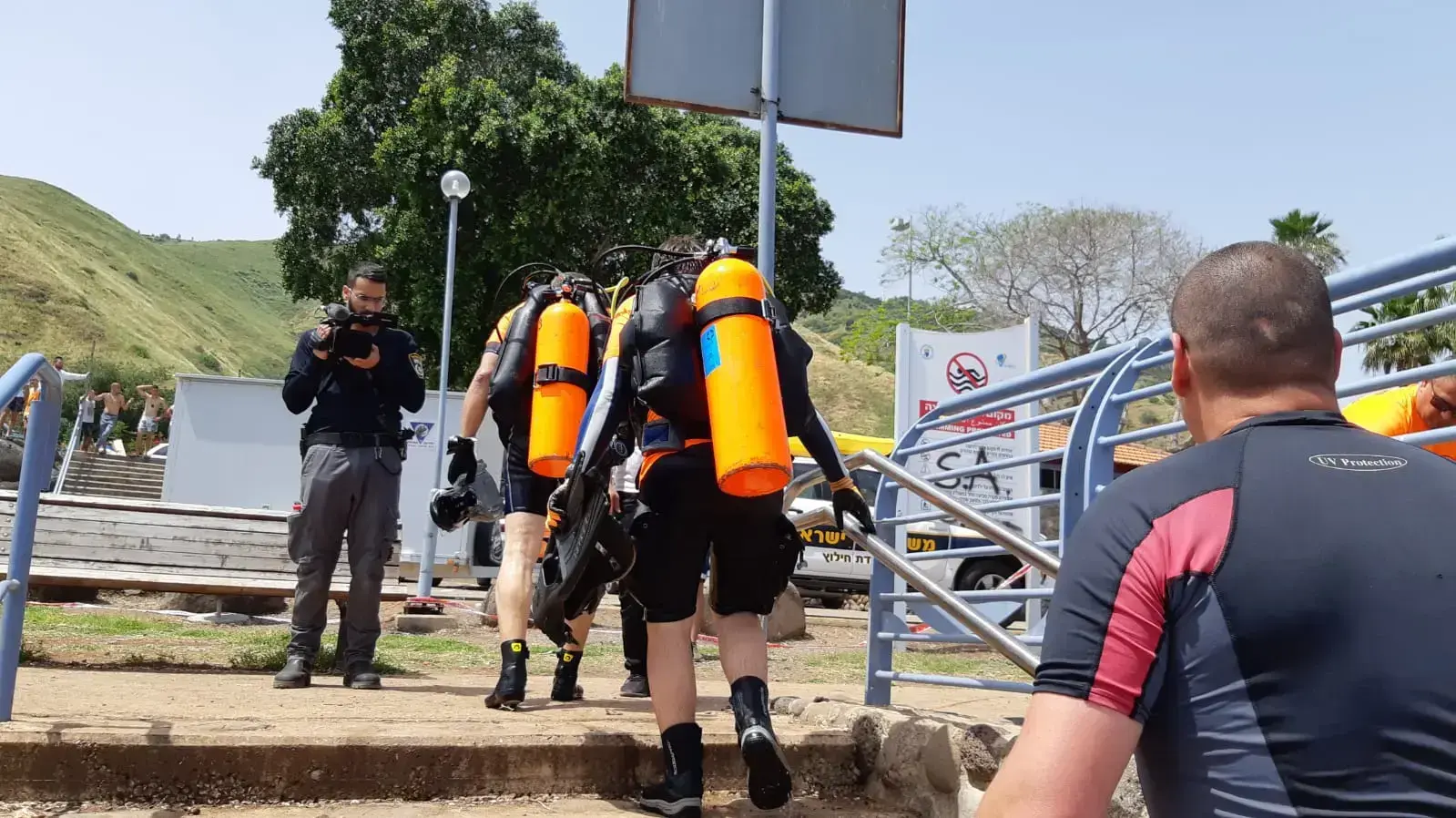פעולות החילוץ של הנער בן ה-19 שטבע בכנרת - ה-25 לאפריל 2019 פעולות החילוץ של הנער בן ה-19 שטבע בכנרת - ה-25 לאפריל 2019