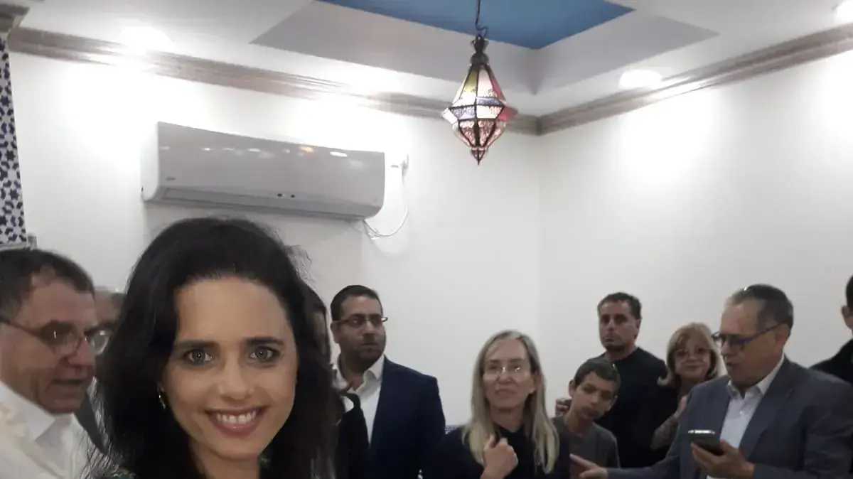 איילת שקד במימונה במבשרת ציון 27 באפריל 2019 איילת שקד במימונה במבשרת ציון 27 באפריל 2019