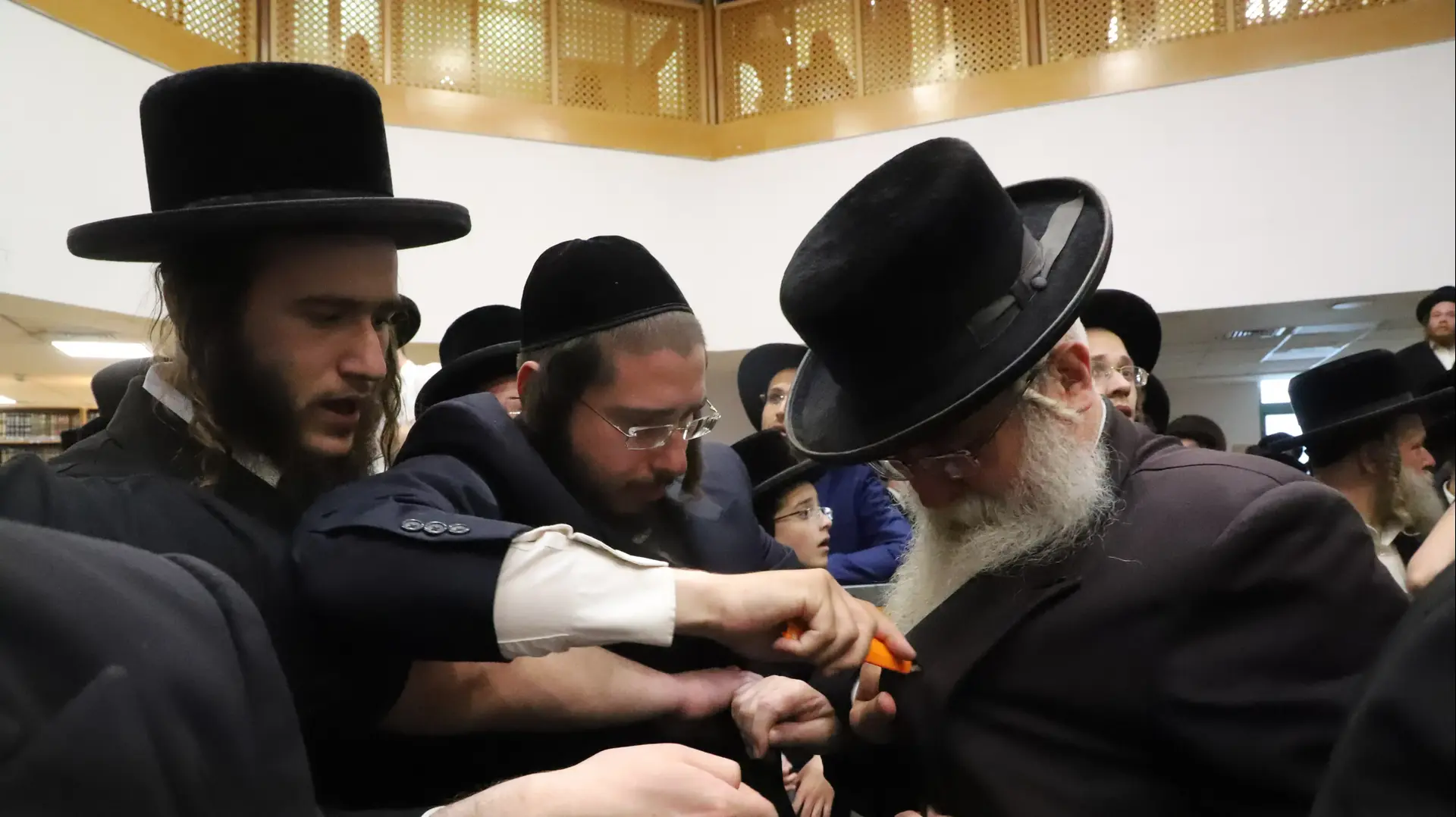 לוויה של האדמו"ר מקאליב, 28 באפריל 2019 לוויה של האדמו"ר מקאליב, 28 באפריל 2019