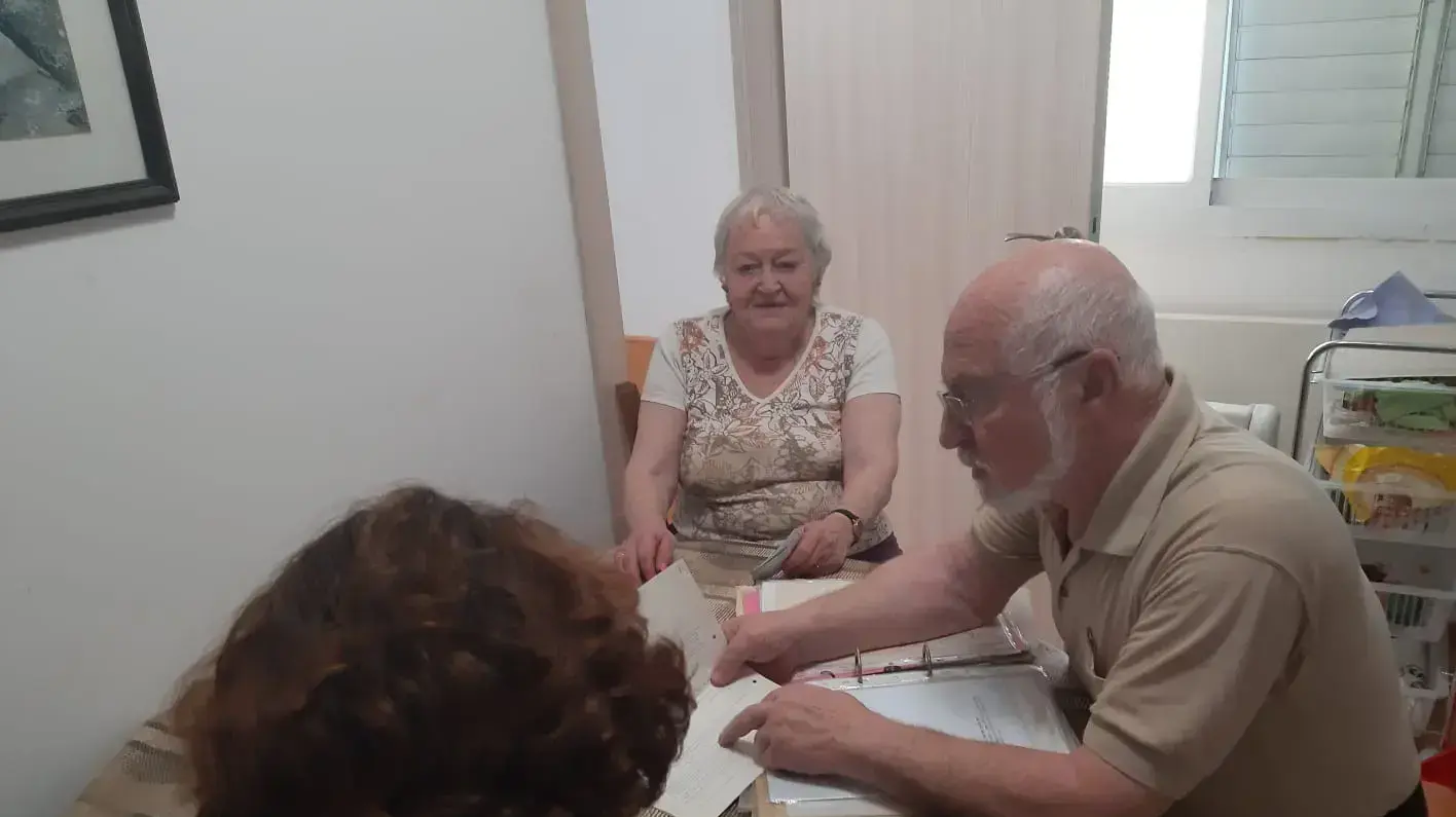 גרגורי,מאיה ומאיה,פרוייקט ניצול זכויות של הרשות לניצולי שואה, 29 באפריל 2019 גרגורי,מאיה ומאיה,פרוייקט ניצול זכויות של הרשות לניצולי שואה, 29 באפריל 2019