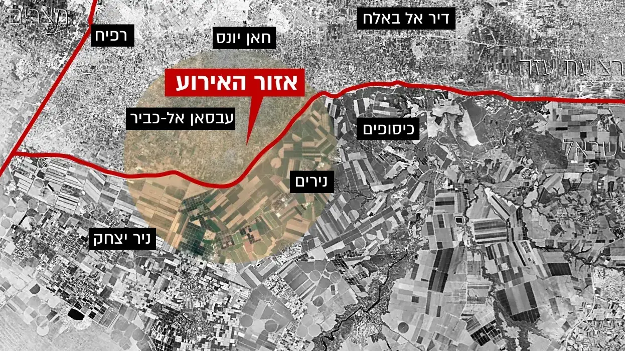 מפה עזה מפה עזה