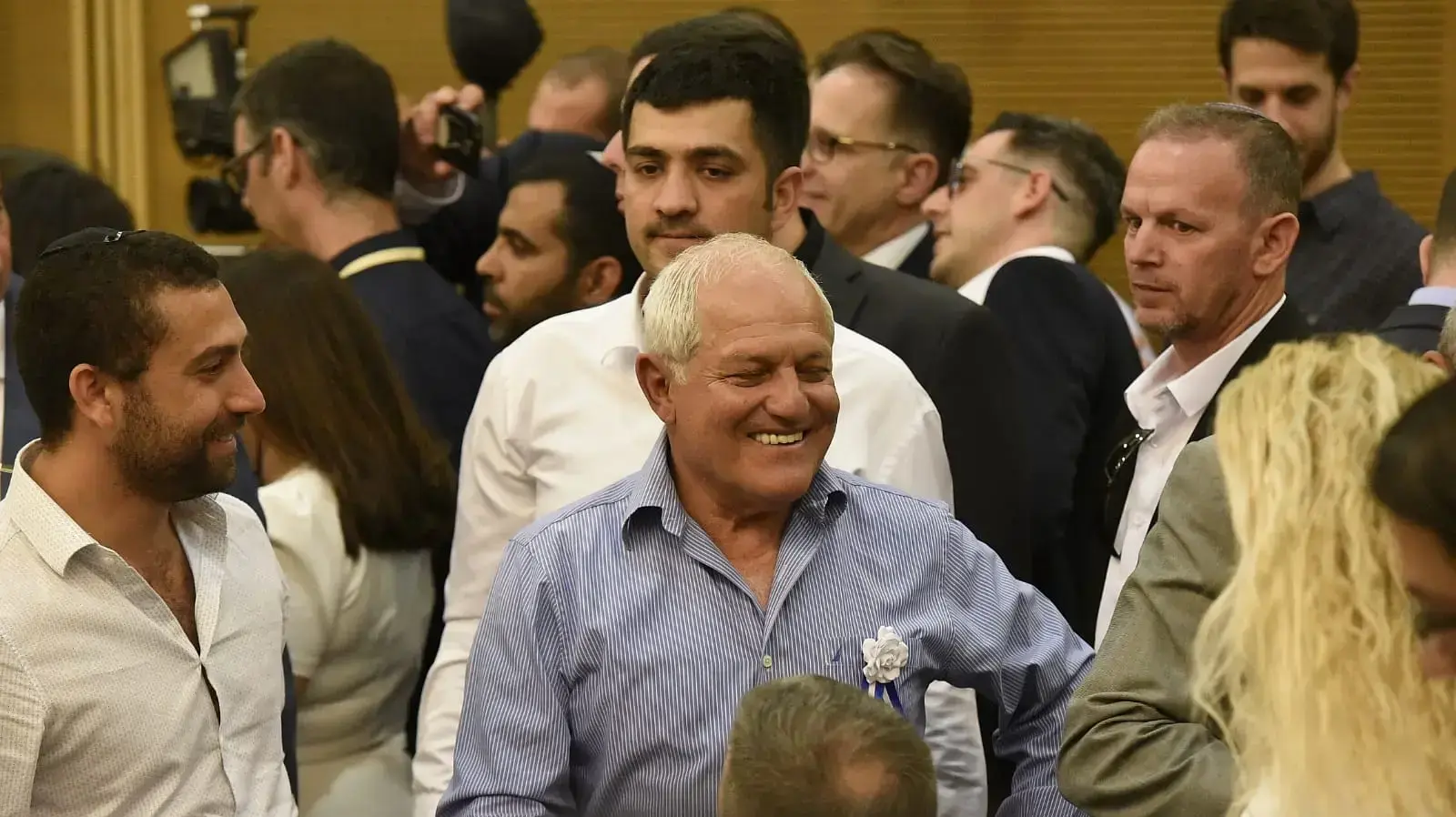 חיים כץ בישיבת הסיעה הראשונה ביום השבעת הכנסת, 30 באפריל 2019 חיים כץ בישיבת הסיעה הראשונה ביום השבעת הכנסת, 30 באפריל 2019