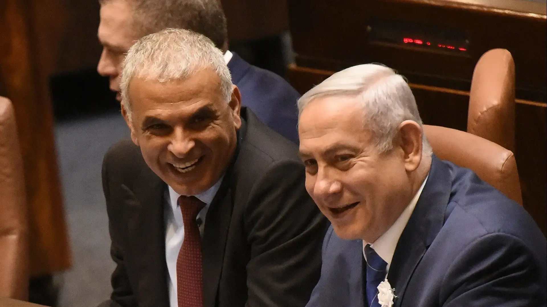 ראש הממשלה בנימין נתניהו ושר האוצר משה כחלון בהשבעת חברי כנסת לכנסת ה21, ירושלים, 30 באפריל 2019 ראש הממשלה בנימין נתניהו ושר האוצר משה כחלון בהשבעת חברי כנסת לכנסת ה21, ירושלים, 30 באפריל 2019