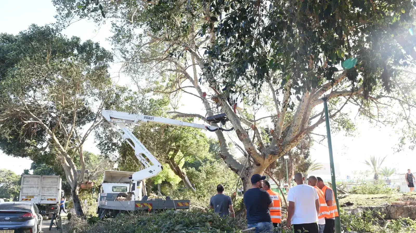 זירת פגיעת הרקטה באשקלון 4 במאי 2019 זירת פגיעת הרקטה באשקלון 4 במאי 2019