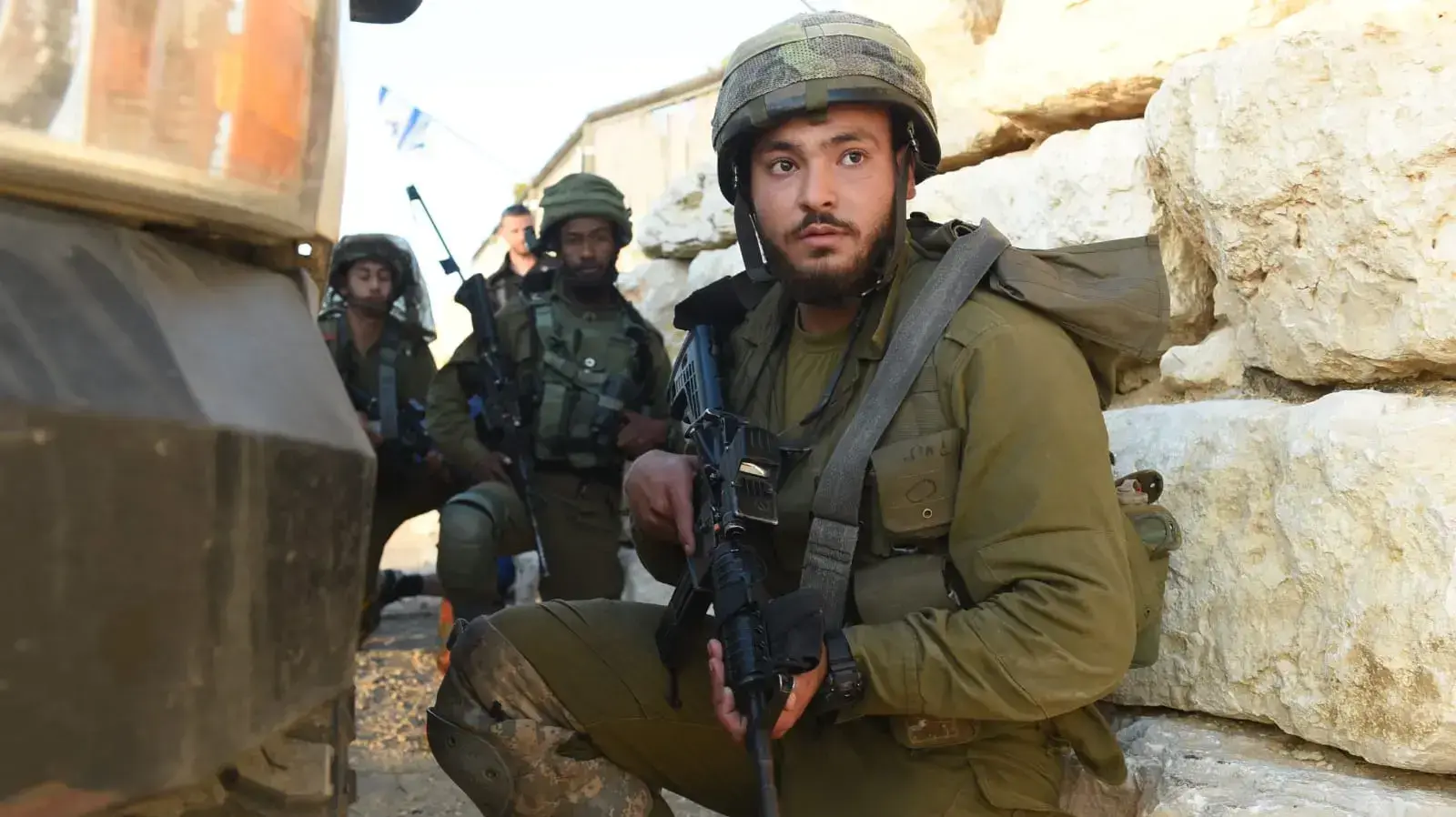 חיילים בכוננות בעוטף עזה 4 במאי 2019 חיילים בכוננות בעוטף עזה 4 במאי 2019
