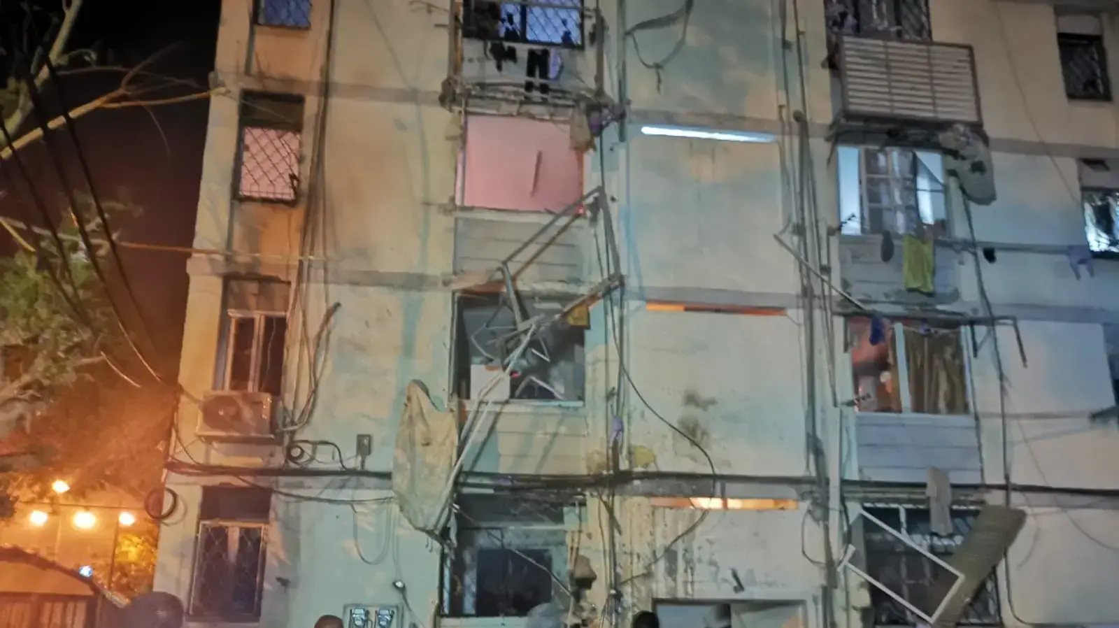 פגיעה בבית באשקלון פגיעה בבית באשקלון