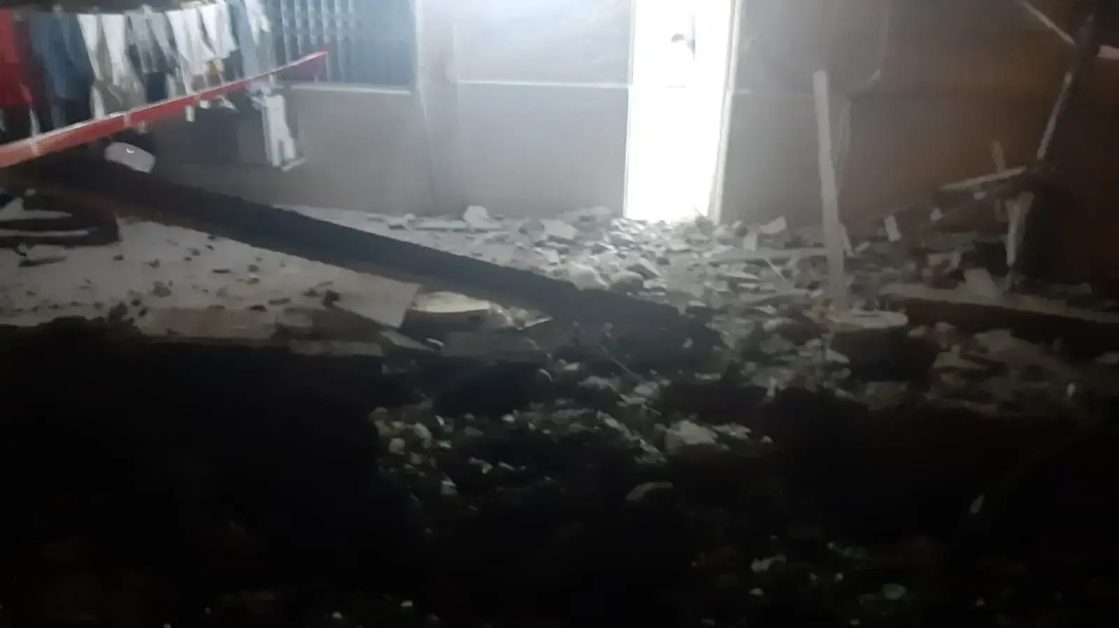 זירת פגיעת הרקטה באשקלון 5 במאי 2019 זירת פגיעת הרקטה באשקלון 5 במאי 2019