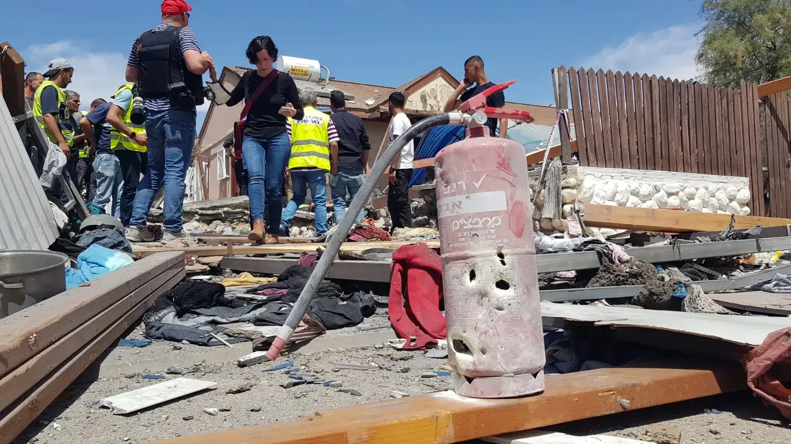 נפילת רקטה בבאר שבע , מאי 2019 נפילת רקטה בבאר שבע , מאי 2019
