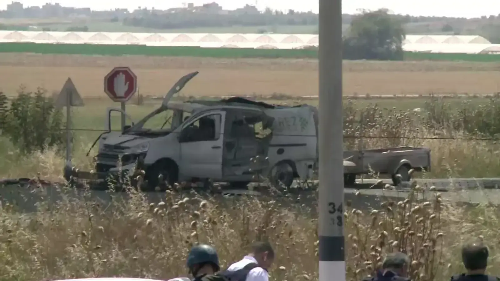 נפילת רקטה בחוף אשקלון, מאי 2019 נפילת רקטה בחוף אשקלון, מאי 2019