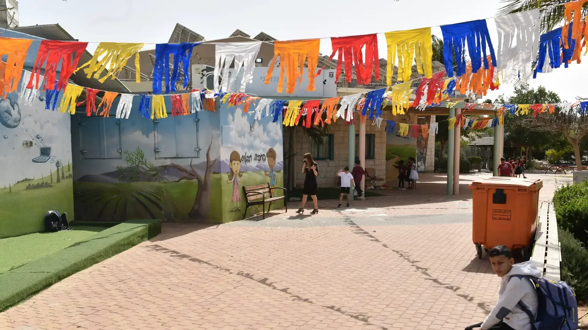 בית ספר בשדרות, תלמידים חוזרים לשגרה, 6 במאי 2019