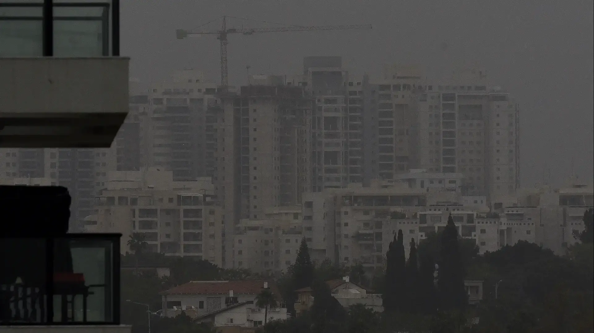 אובך בשמי גוש דן 6 במאי 2019 אובך בשמי גוש דן 6 במאי 2019