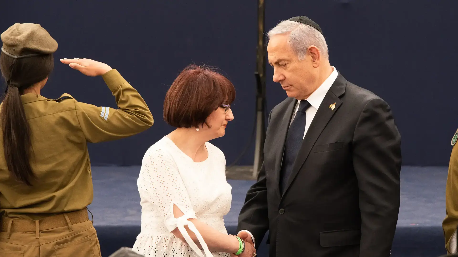 ראש הממשלה נתניהו בטקס אזכרה לחללי מערכות ישראל של ארגון "יד לבנים", בית יד לבנים, ירושלים, 7 במאי 2019 ראש הממשלה נתניהו בטקס אזכרה לחללי מערכות ישראל של ארגון "יד לבנים", בית יד לבנים, ירושלים, 7 במאי 2019