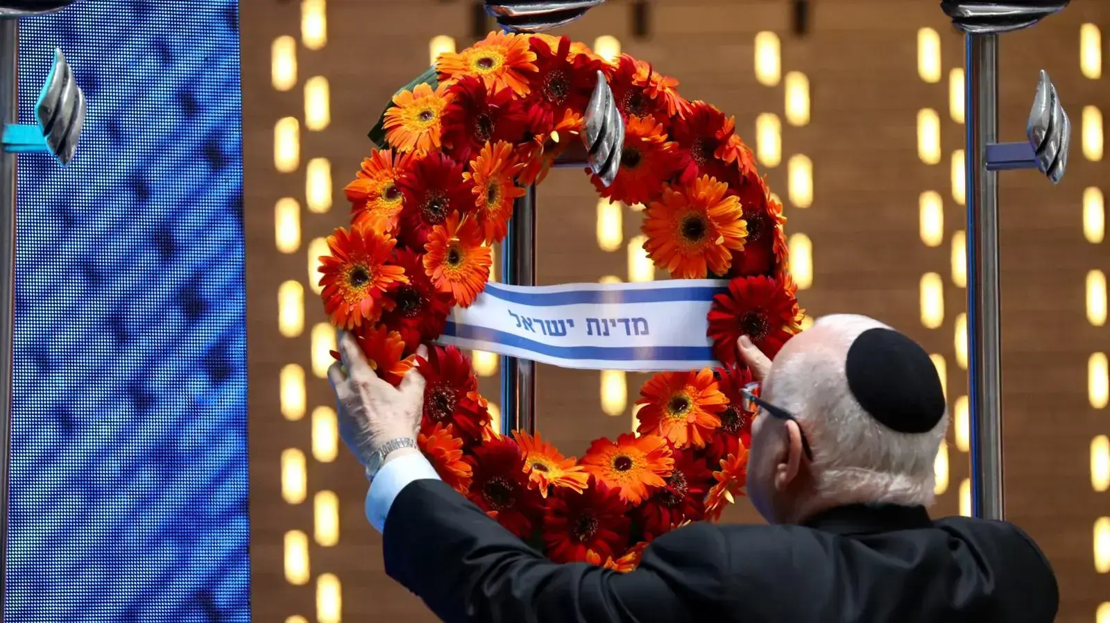 ראש הממשלה, בנימין נתניהו בטקס יום הזיכרון לחללי צה"ל, הר הרצל, ירושלים 8 במאי 2019 ראש הממשלה, בנימין נתניהו בטקס יום הזיכרון לחללי צה"ל, הר הרצל, ירושלים 8 במאי 2019